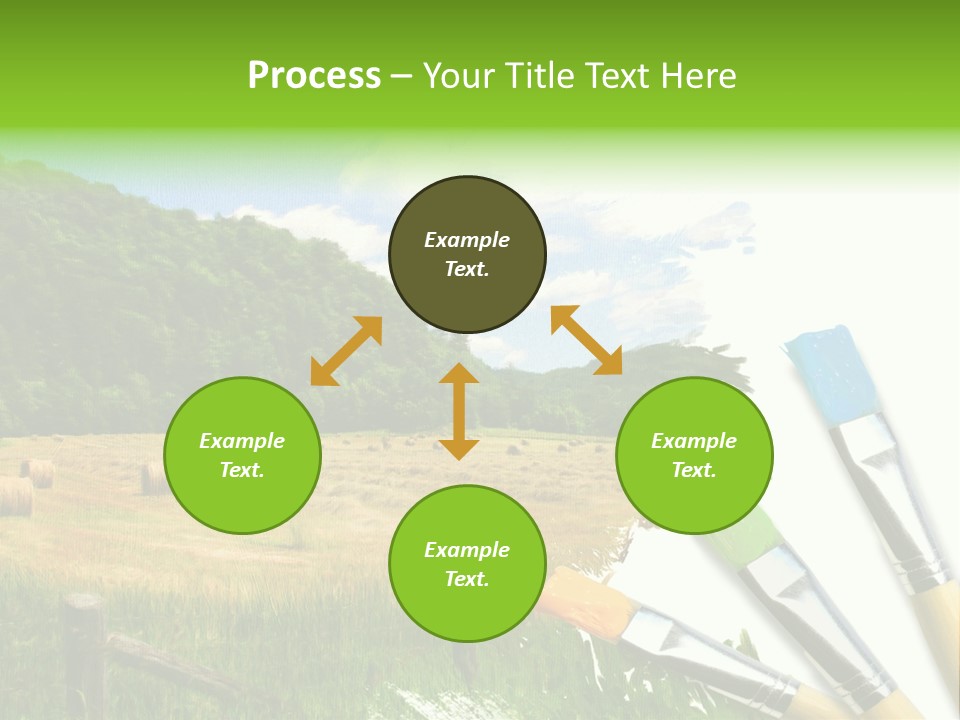 Paint Imagination Imagine PowerPoint Template