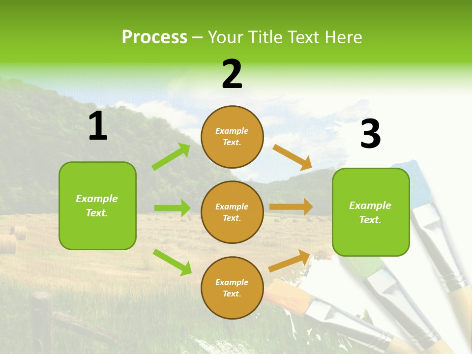 Paint Imagination Imagine PowerPoint Template