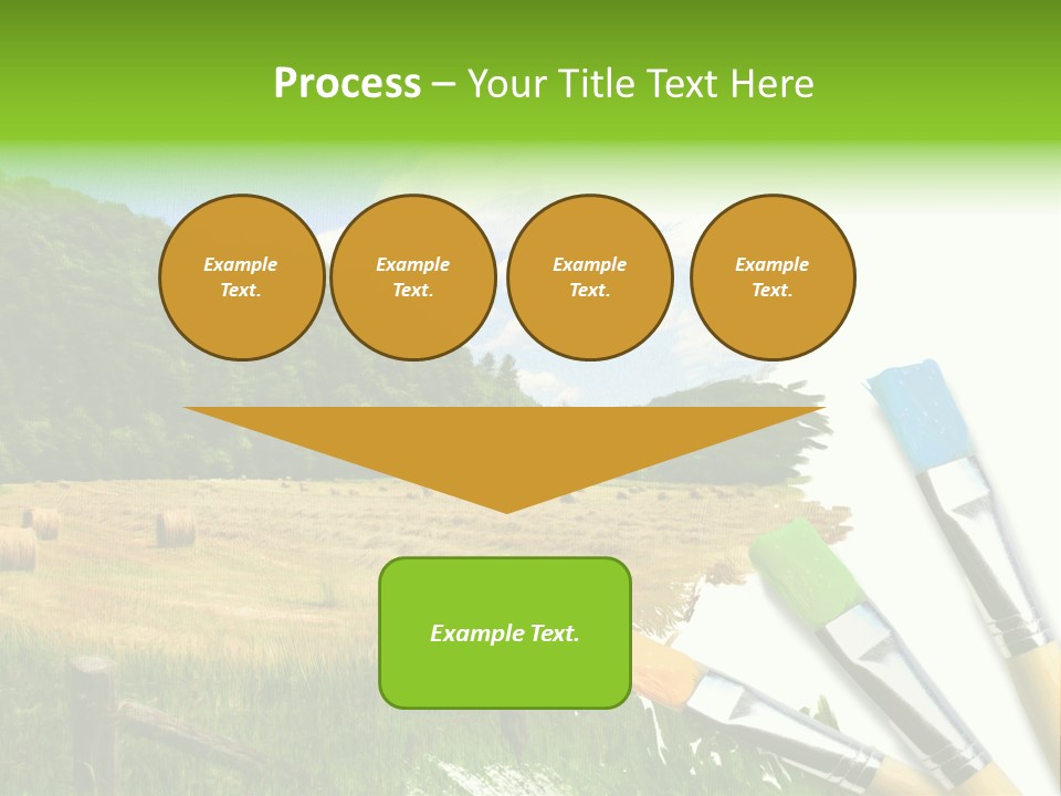 Paint Imagination Imagine PowerPoint Template