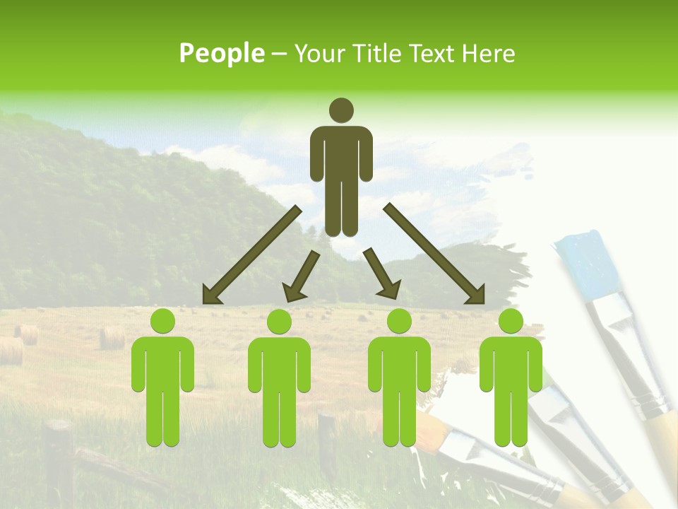 Paint Imagination Imagine PowerPoint Template