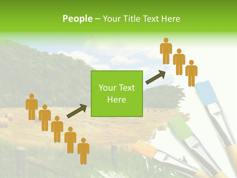 Paint Imagination Imagine PowerPoint Template