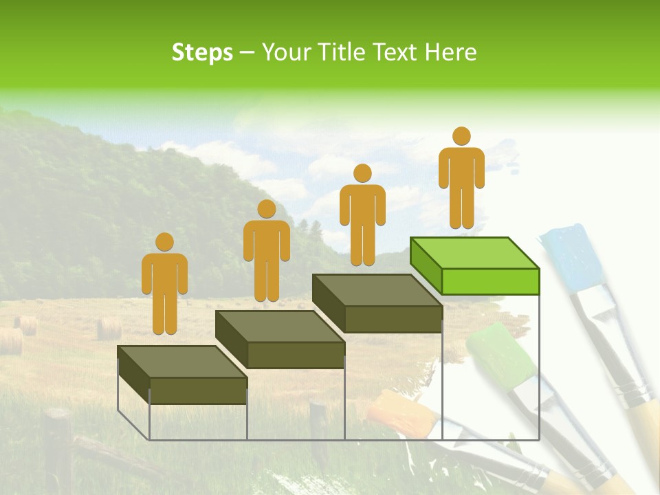 Paint Imagination Imagine PowerPoint Template