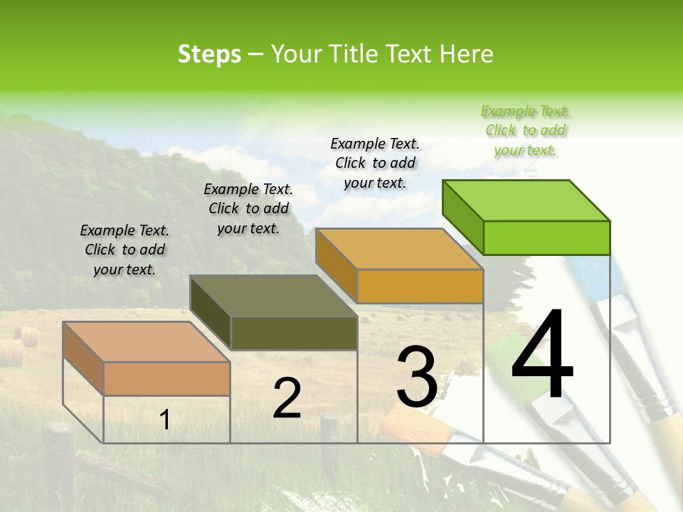 Paint Imagination Imagine PowerPoint Template