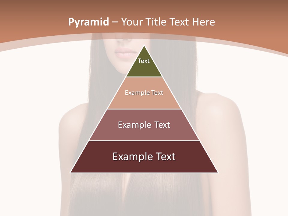 Portrait Styling Face PowerPoint Template