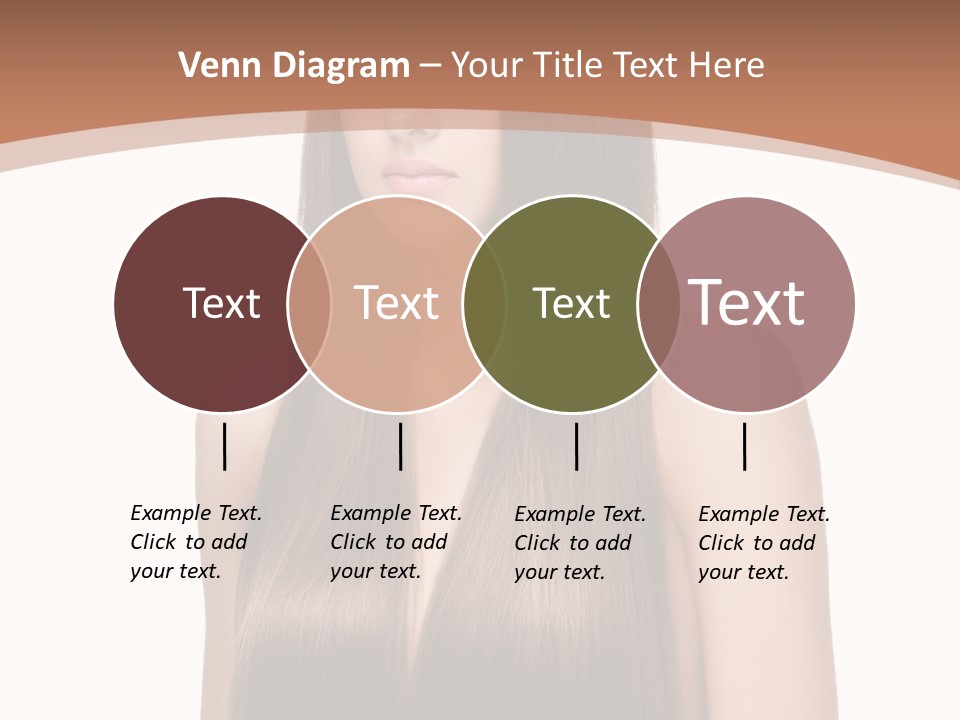 Portrait Styling Face PowerPoint Template
