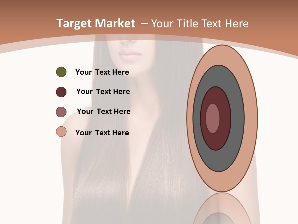 Portrait Styling Face PowerPoint Template