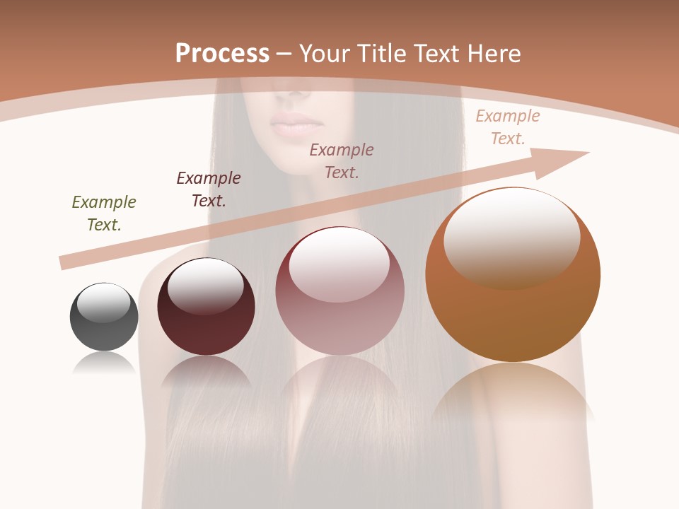 Portrait Styling Face PowerPoint Template