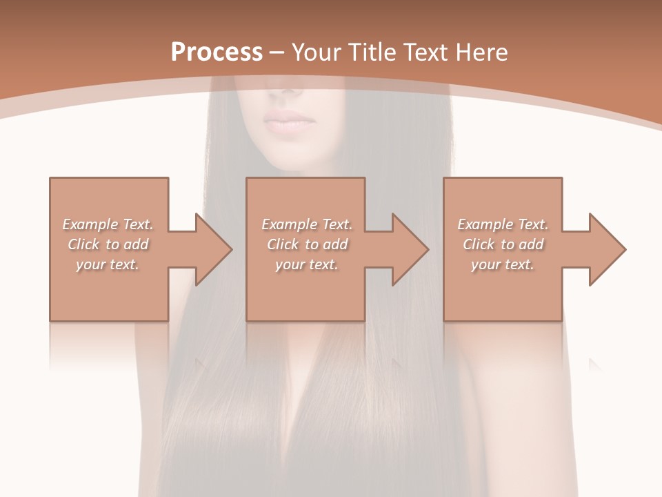 Portrait Styling Face PowerPoint Template