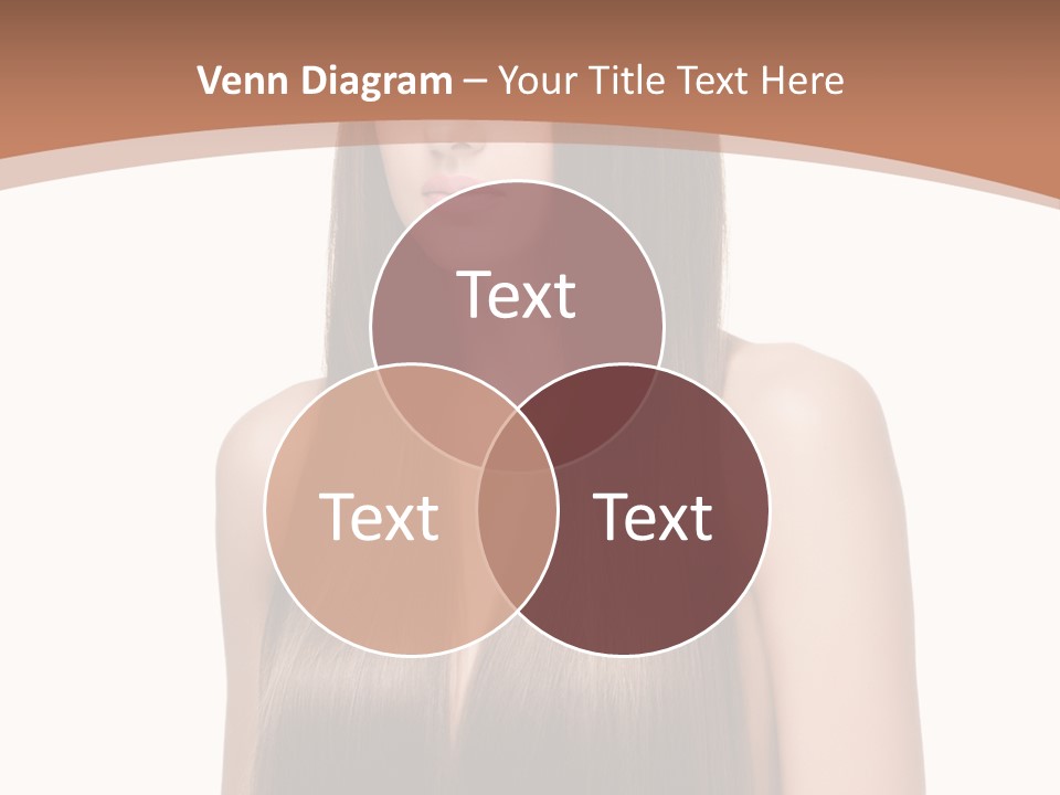 Portrait Styling Face PowerPoint Template