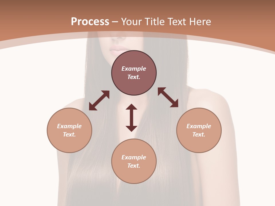 Portrait Styling Face PowerPoint Template