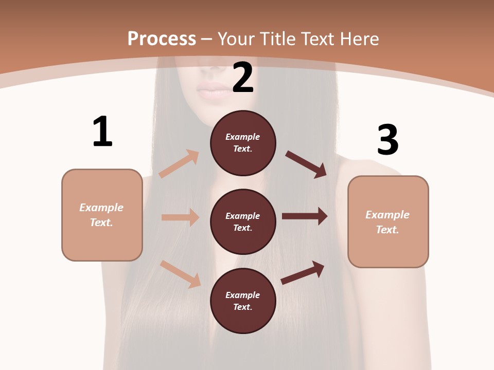 Portrait Styling Face PowerPoint Template