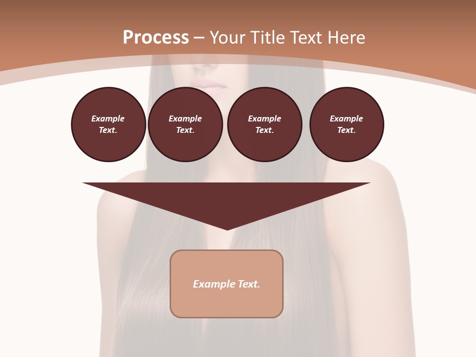 Portrait Styling Face PowerPoint Template