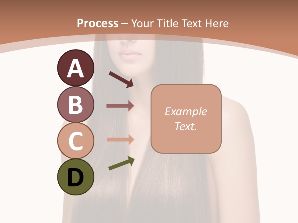 Portrait Styling Face PowerPoint Template