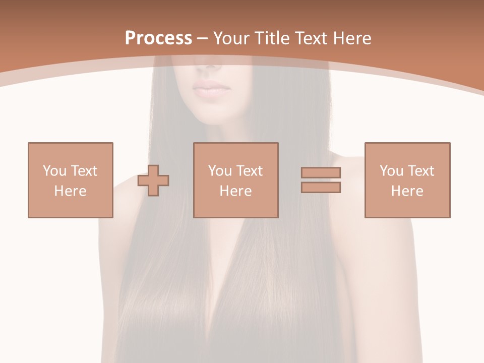 Portrait Styling Face PowerPoint Template
