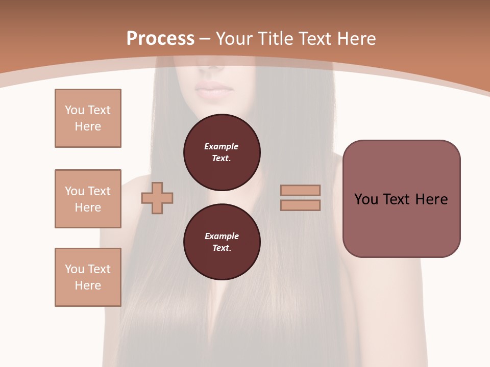 Portrait Styling Face PowerPoint Template