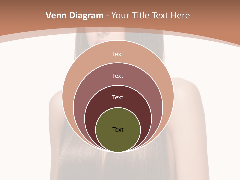 Portrait Styling Face PowerPoint Template