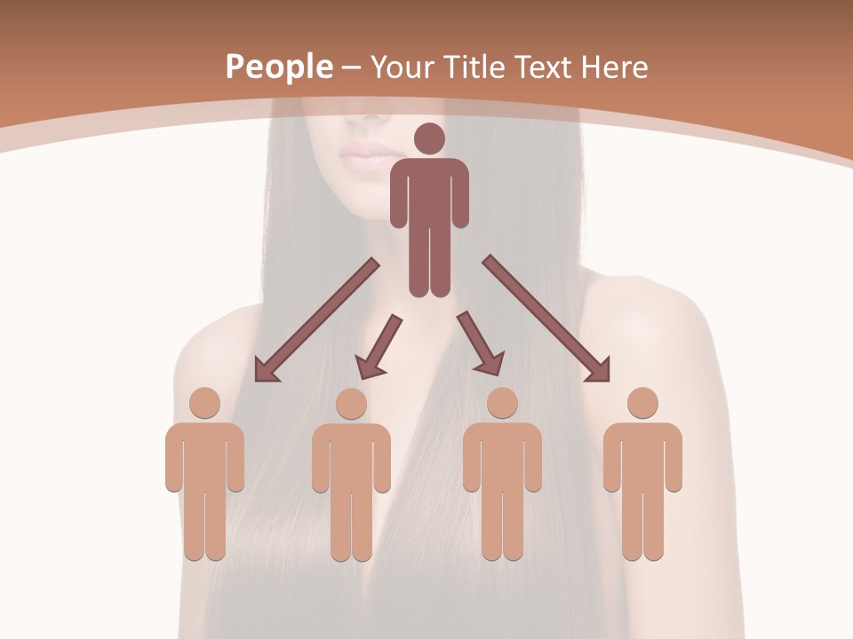 Portrait Styling Face PowerPoint Template