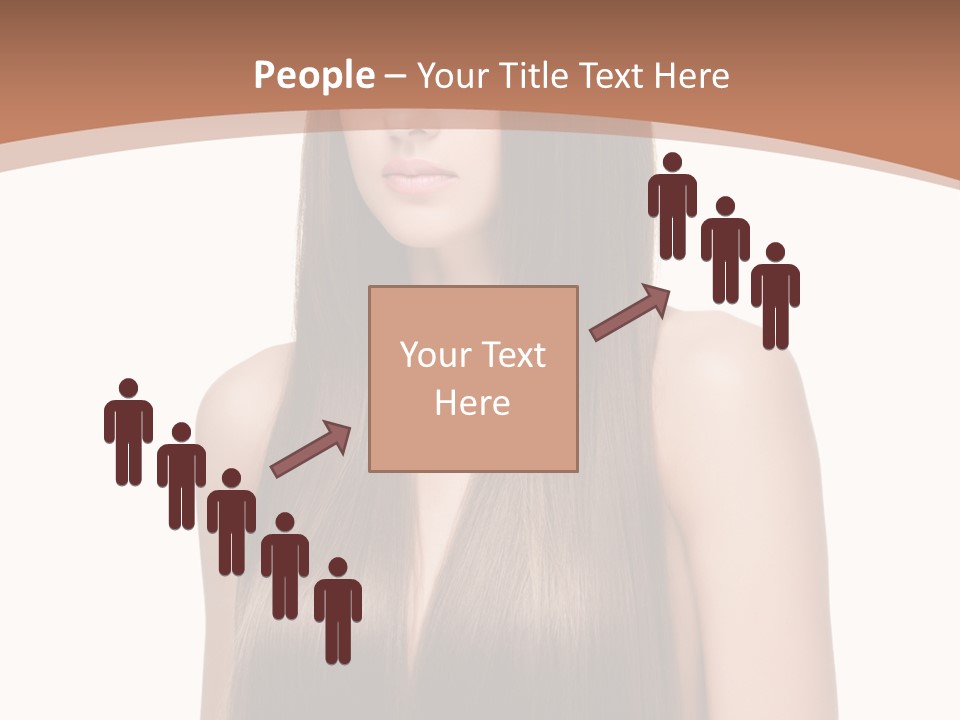 Portrait Styling Face PowerPoint Template