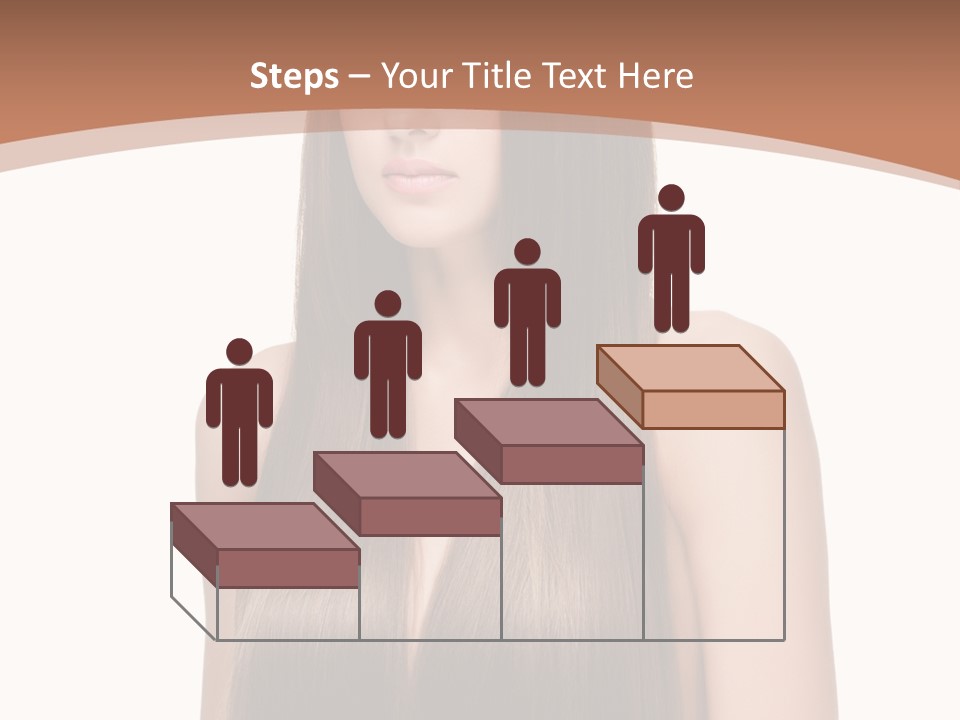 Portrait Styling Face PowerPoint Template