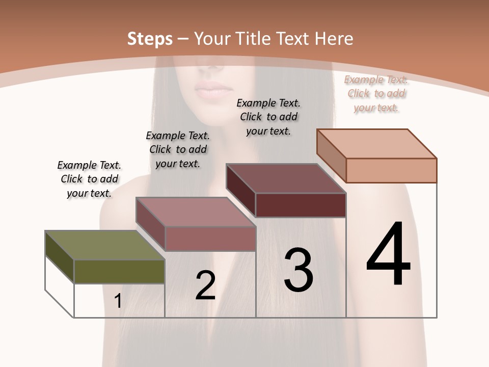 Portrait Styling Face PowerPoint Template