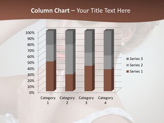 Pearls Head Blonde PowerPoint Template