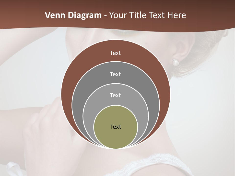 Pearls Head Blonde PowerPoint Template