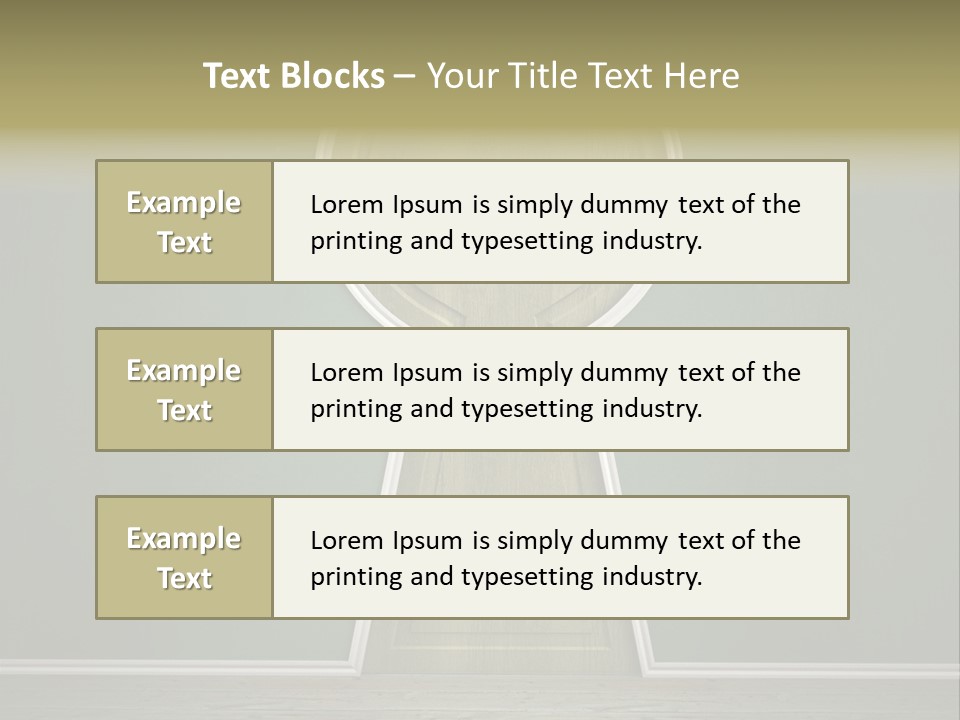 Decor Interior Idea PowerPoint Template
