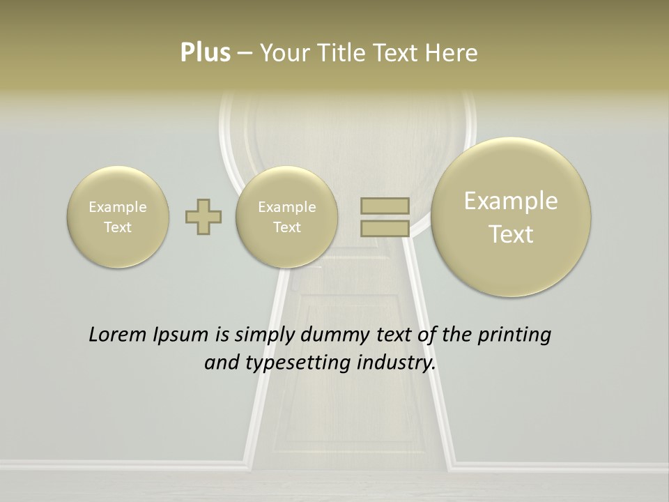 Decor Interior Idea PowerPoint Template