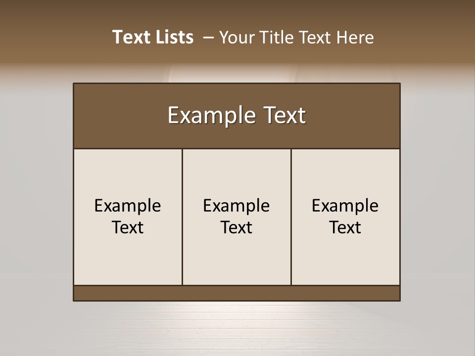 Vintage Enter Light PowerPoint Template