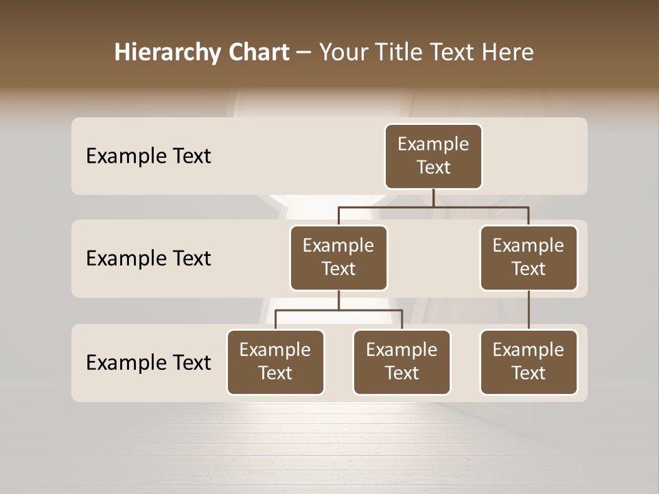 Vintage Enter Light PowerPoint Template