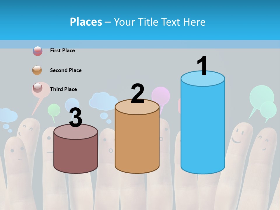 Happy Connect Conceptual PowerPoint Template