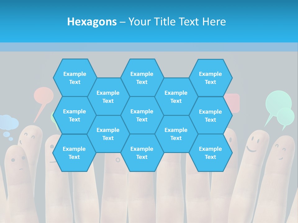 Happy Connect Conceptual PowerPoint Template