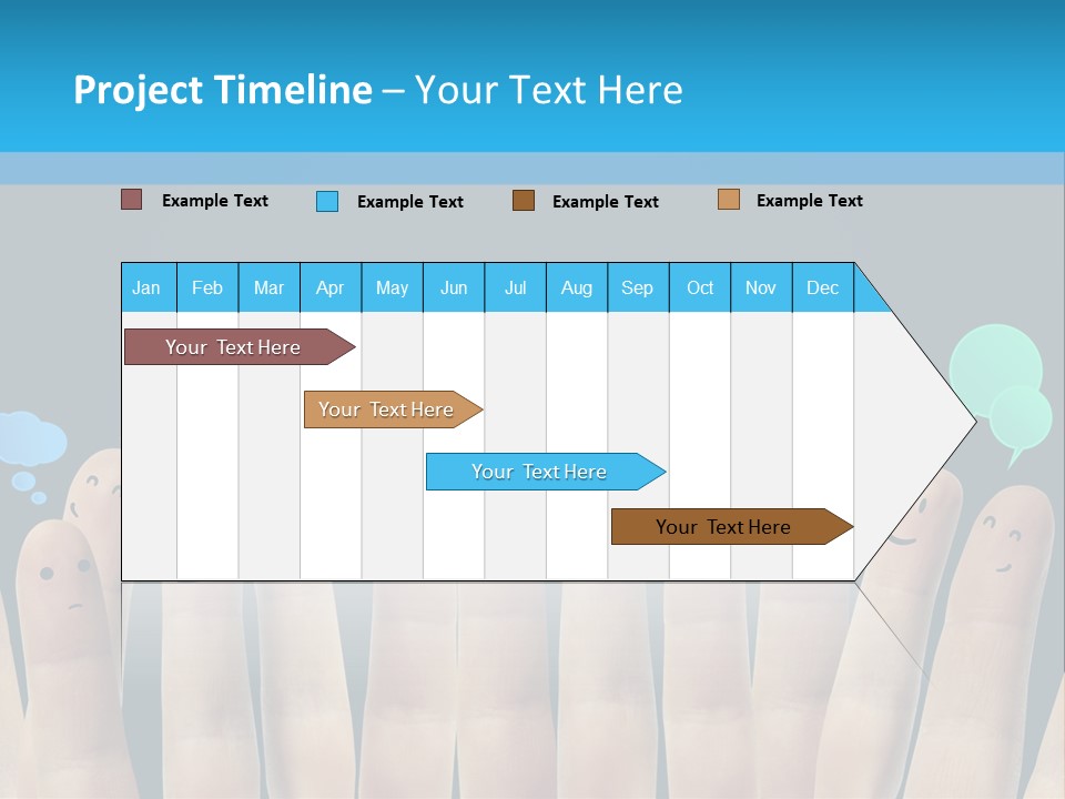 Happy Connect Conceptual PowerPoint Template