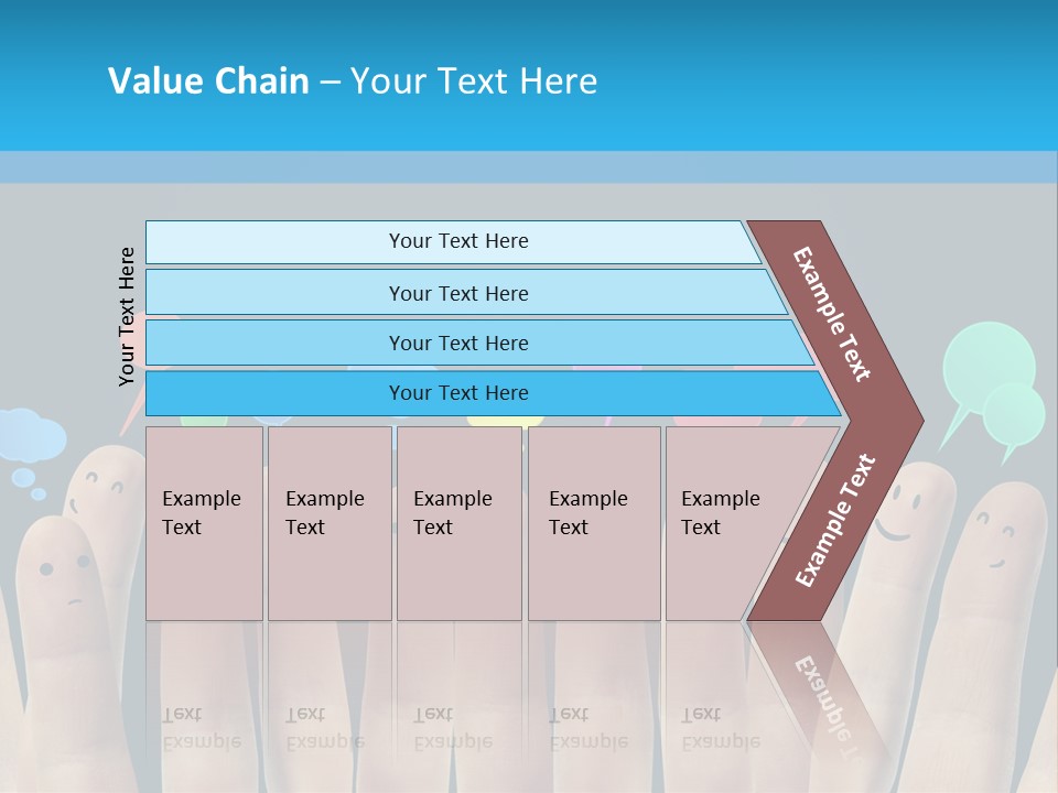 Happy Connect Conceptual PowerPoint Template