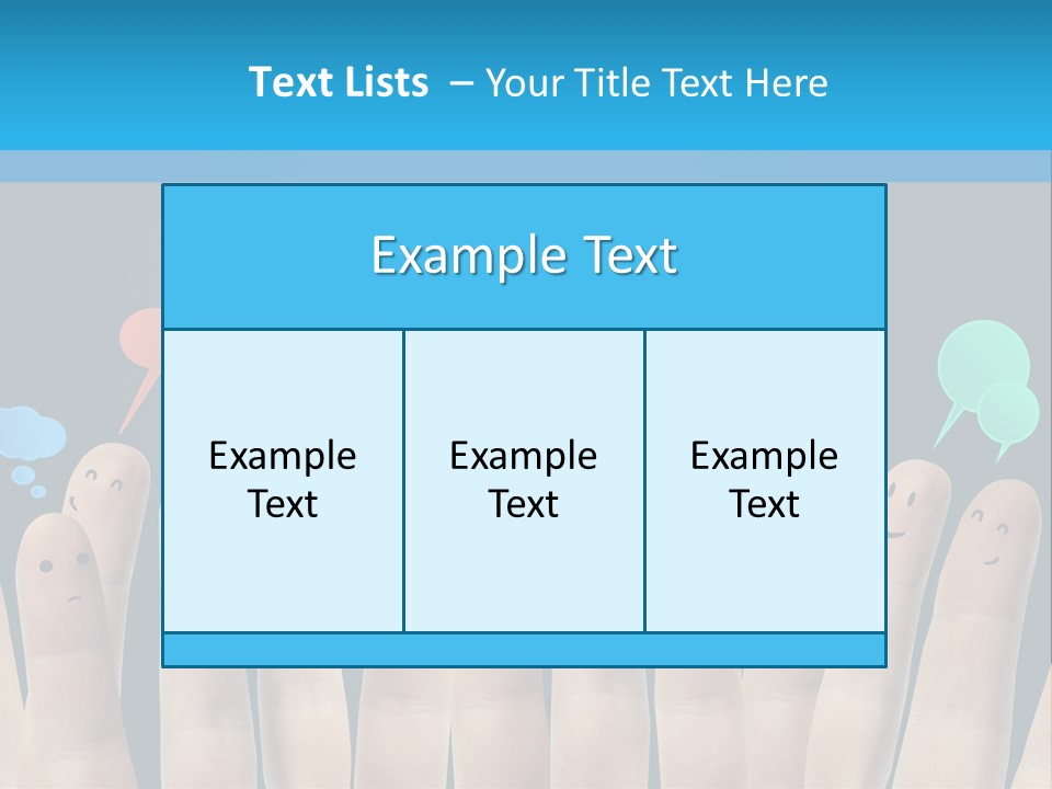 Happy Connect Conceptual PowerPoint Template