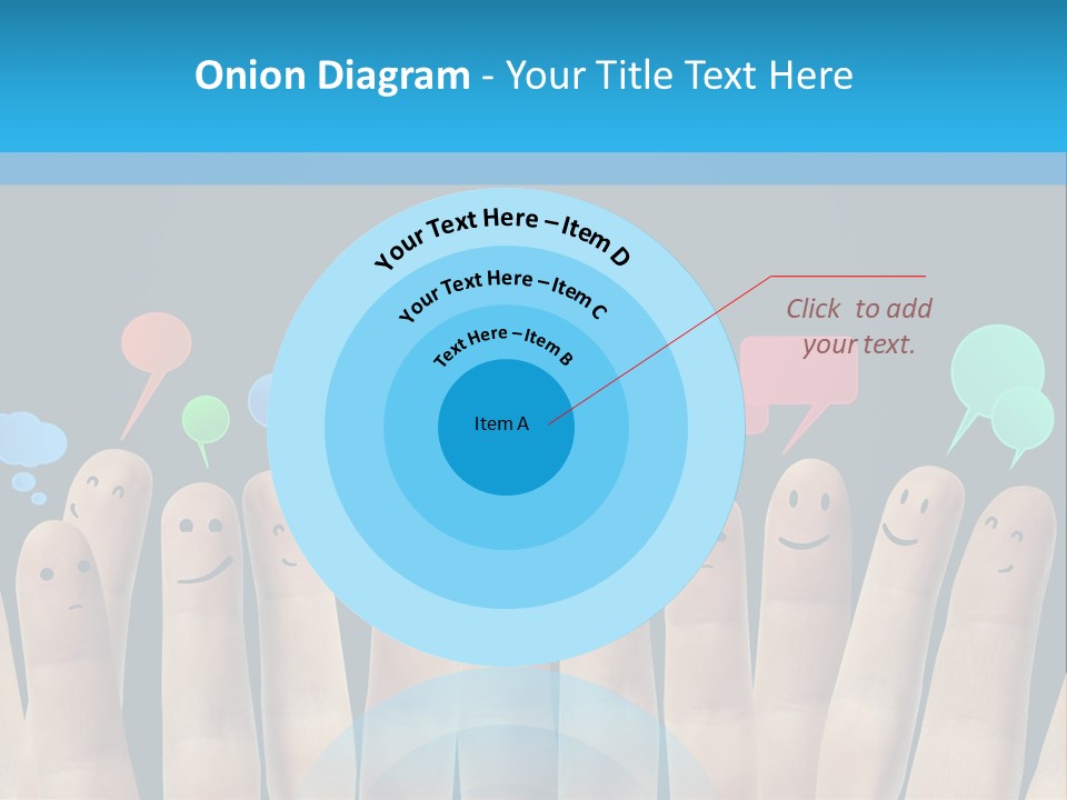 Happy Connect Conceptual PowerPoint Template