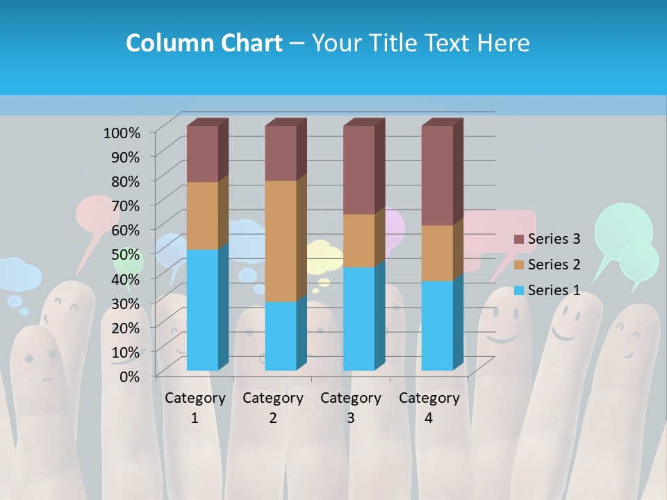 Happy Connect Conceptual PowerPoint Template