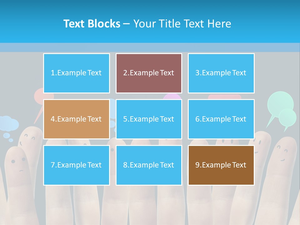 Happy Connect Conceptual PowerPoint Template