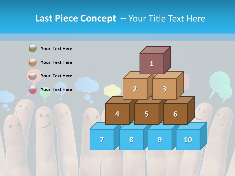 Happy Connect Conceptual PowerPoint Template