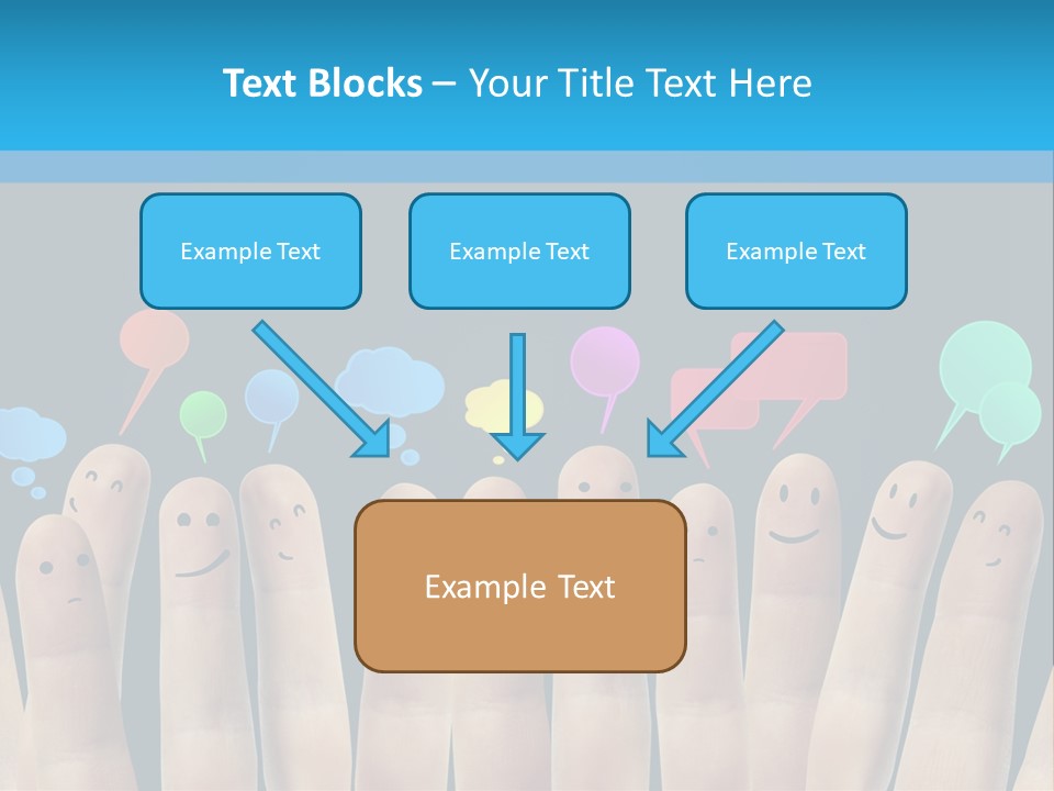 Happy Connect Conceptual PowerPoint Template