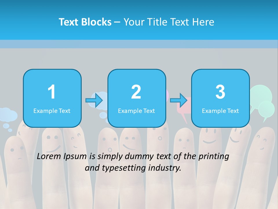 Happy Connect Conceptual PowerPoint Template