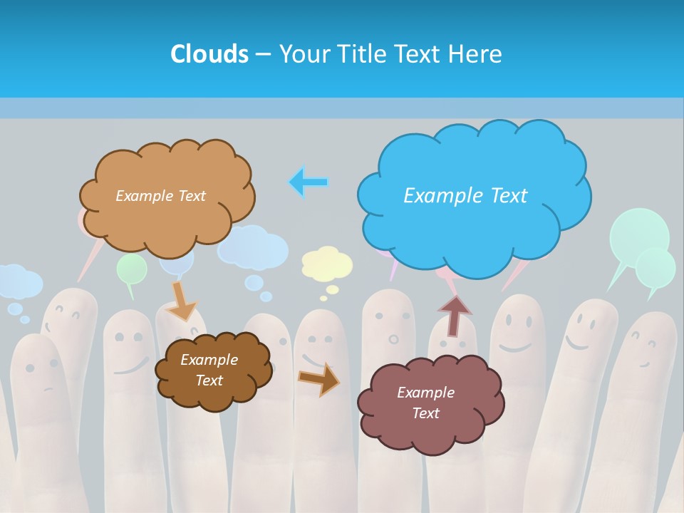 Happy Connect Conceptual PowerPoint Template