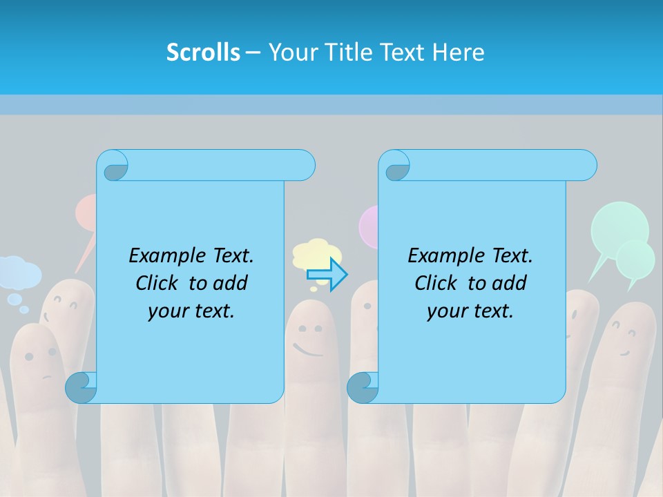 Happy Connect Conceptual PowerPoint Template