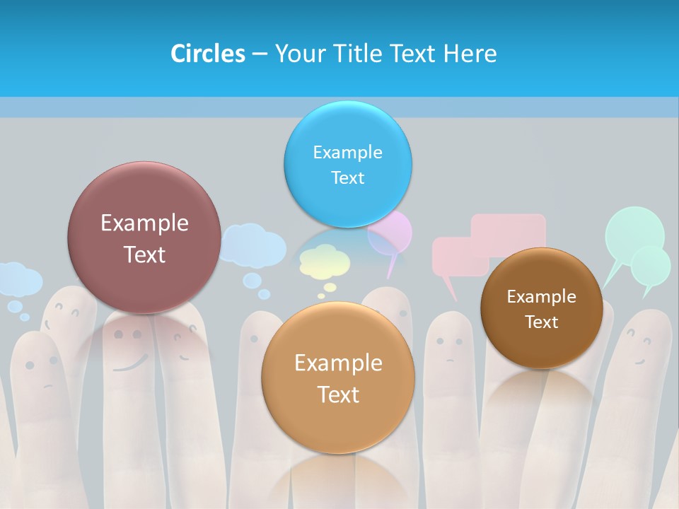 Happy Connect Conceptual PowerPoint Template
