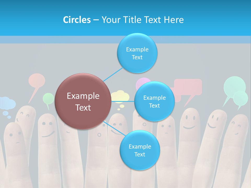 Happy Connect Conceptual PowerPoint Template