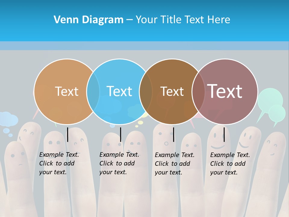 Happy Connect Conceptual PowerPoint Template
