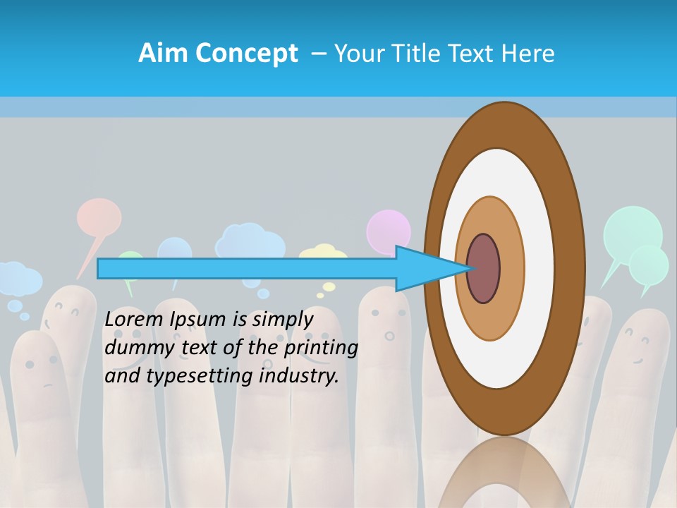 Happy Connect Conceptual PowerPoint Template