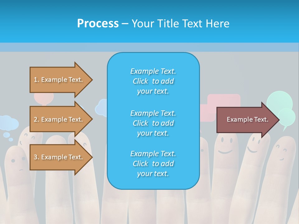 Happy Connect Conceptual PowerPoint Template