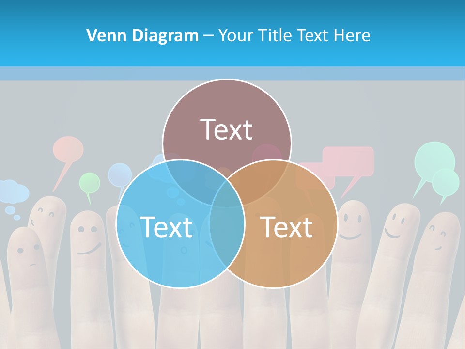 Happy Connect Conceptual PowerPoint Template