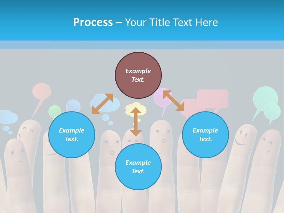 Happy Connect Conceptual PowerPoint Template